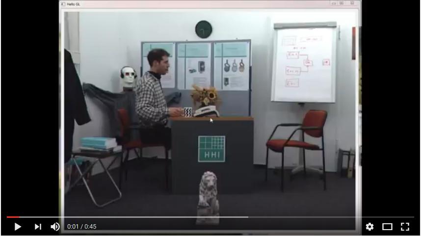 Video of a demonstration of the demo application